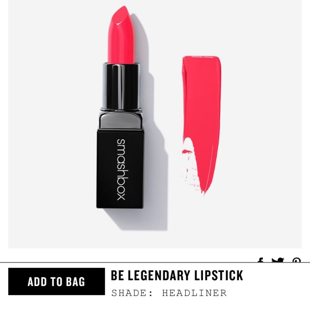 2 for 1 SMASHBOX BE LEGENDARY LIPSTICK